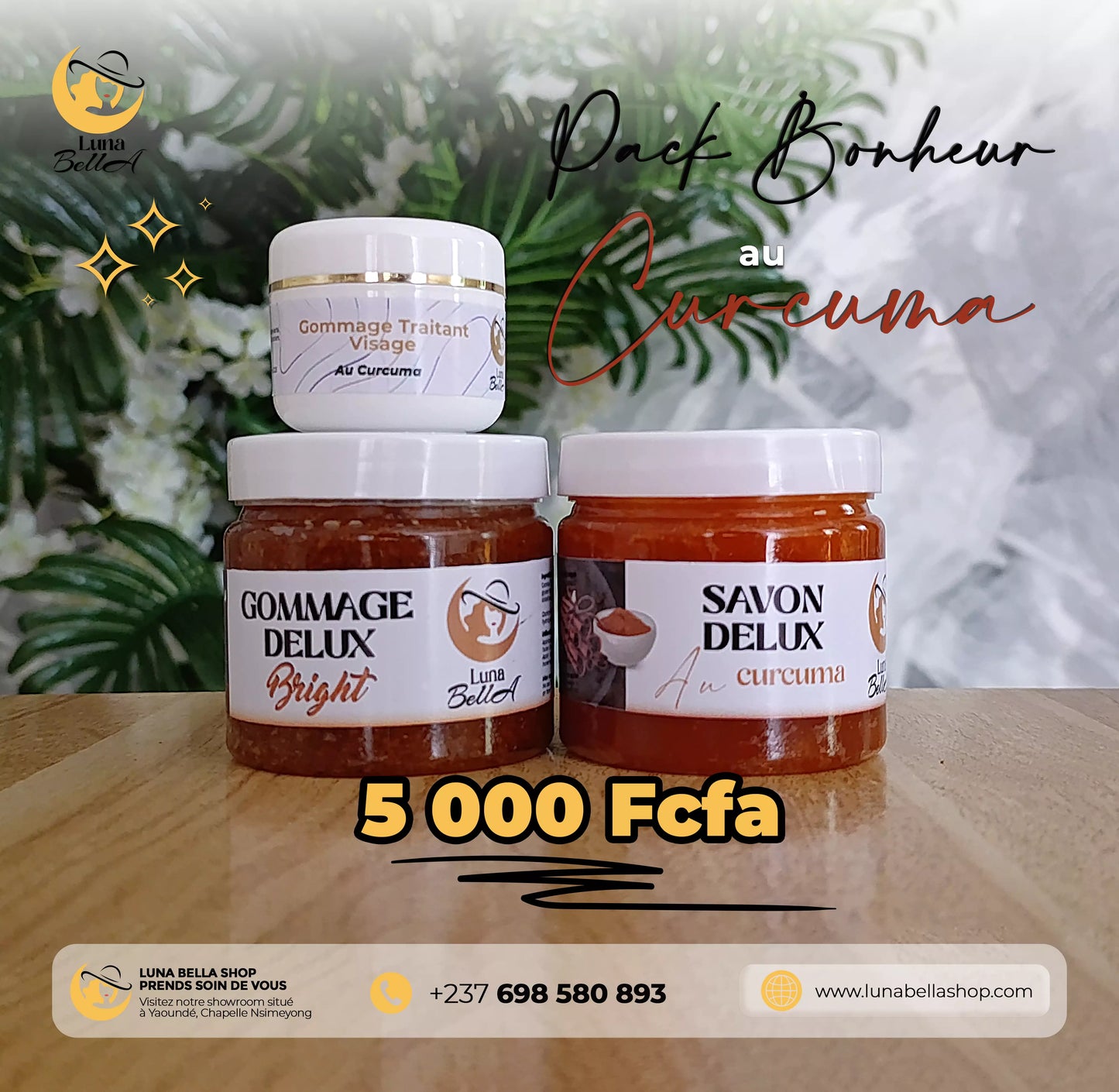 Pack Bonheur au Curcuma