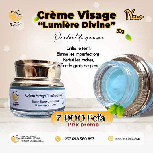 Crème Visage "Lumière Divine"