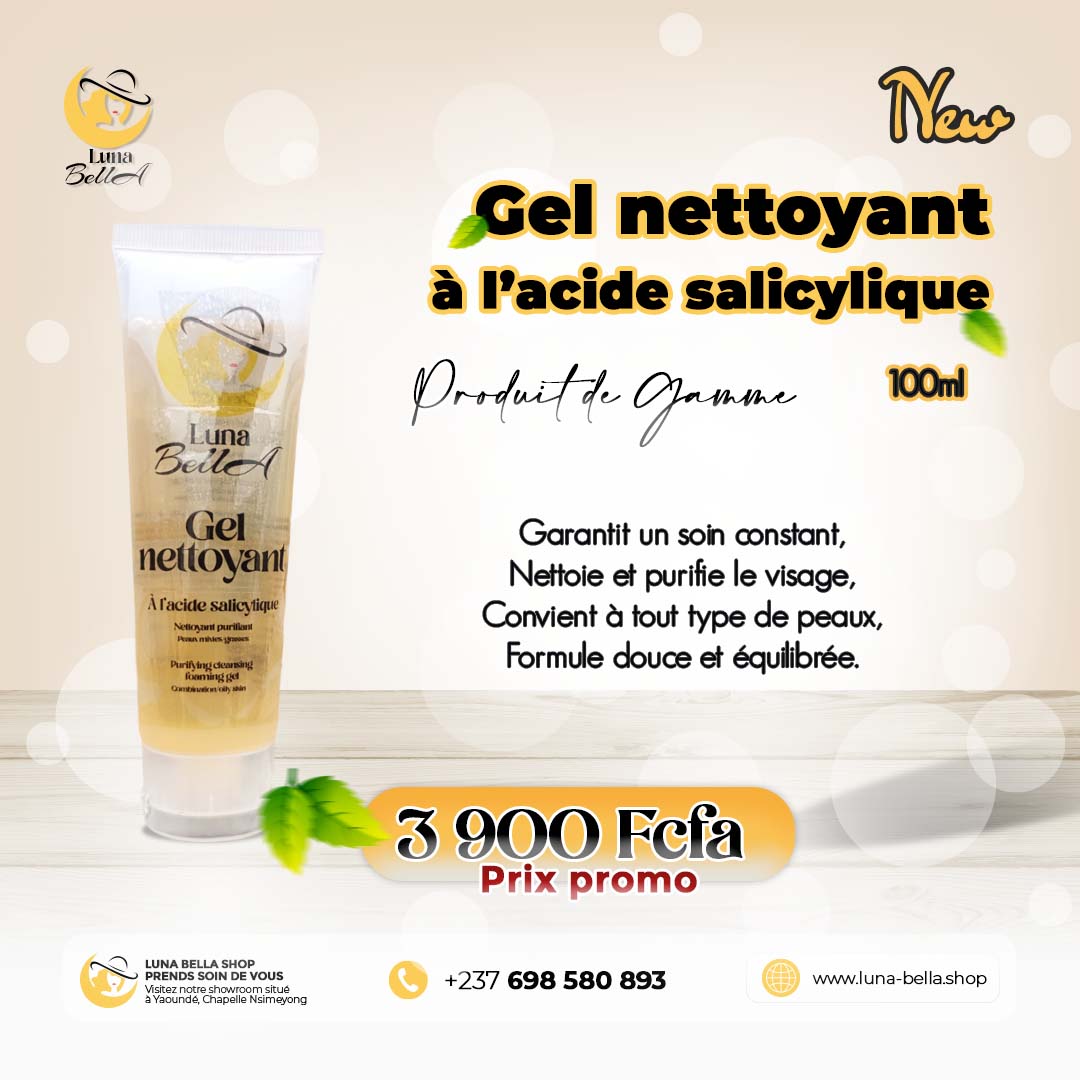 Gel Nettoyant Visage à l'Acide Salicylique
