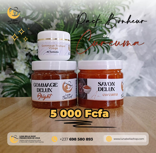 Pack Bonheur au Curcuma
