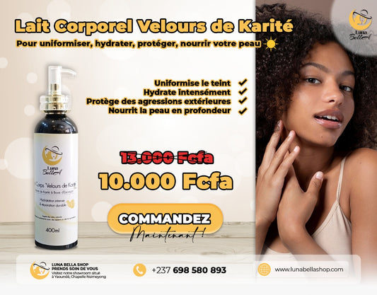 Lait Velours au Beurre de Karité
