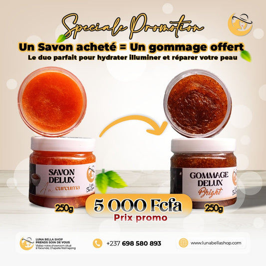 Savon Delux au Curcuma